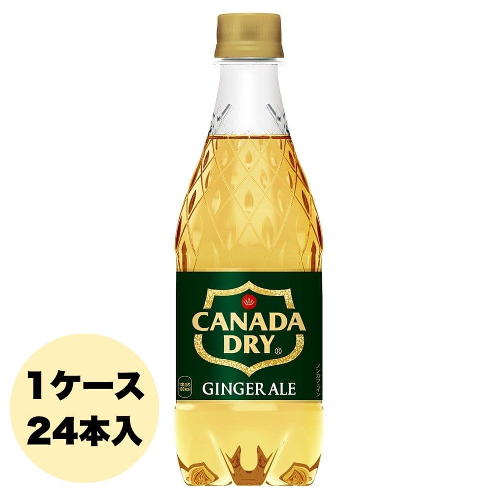 カナダドライ ジンジャーエール ペットボトル 500ml 1ケース(24本入