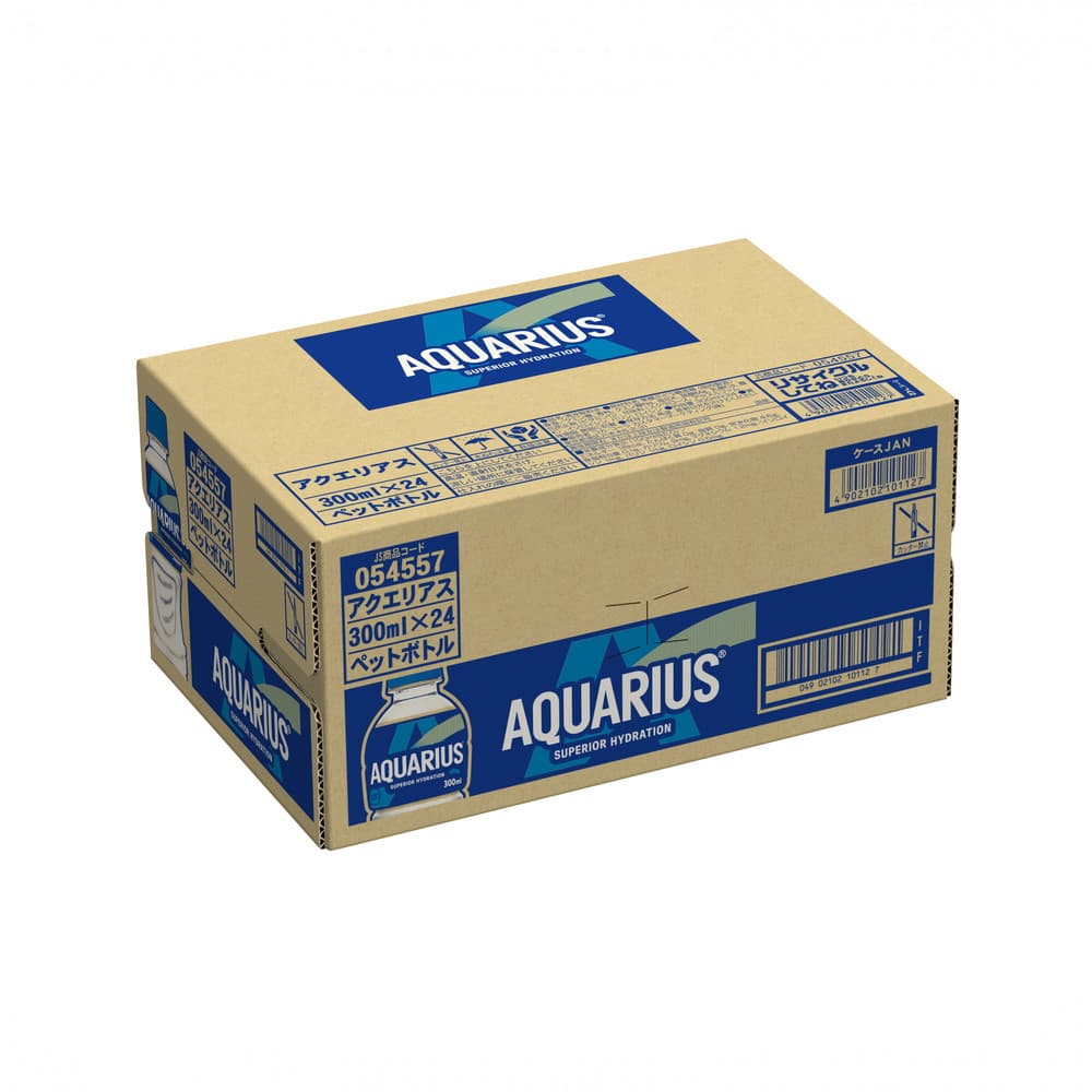 アクエリアス ペットボトル 300ml 1ケース(24本入)｜うさマート