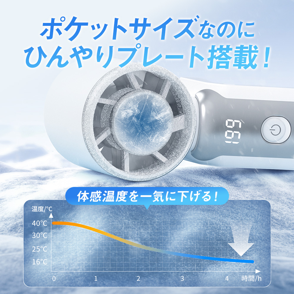 Mini Pocket High Speed Fan k813 ハイスピードミニハンディファン